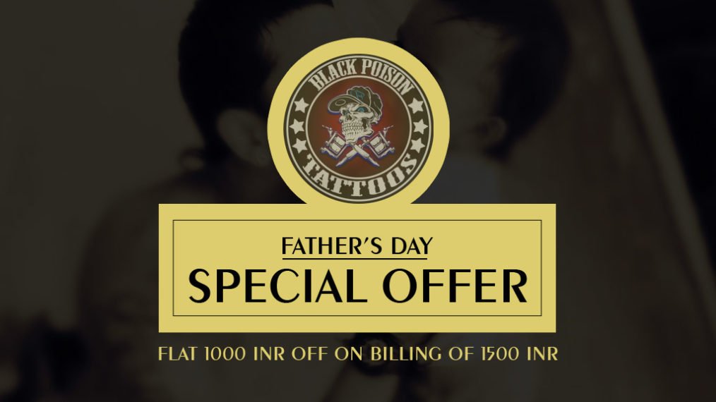 Flat 1000 INR Off on Custom Tattoos