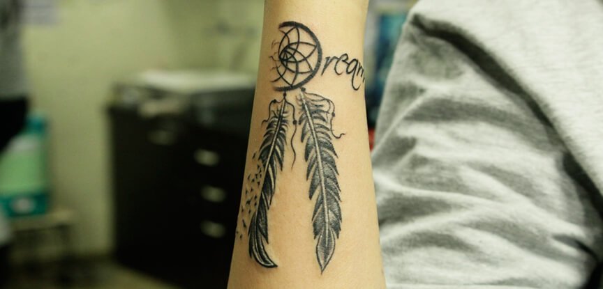 Amazing Dreamcatcher Tattoo - Inked By Black Poison Tattoos