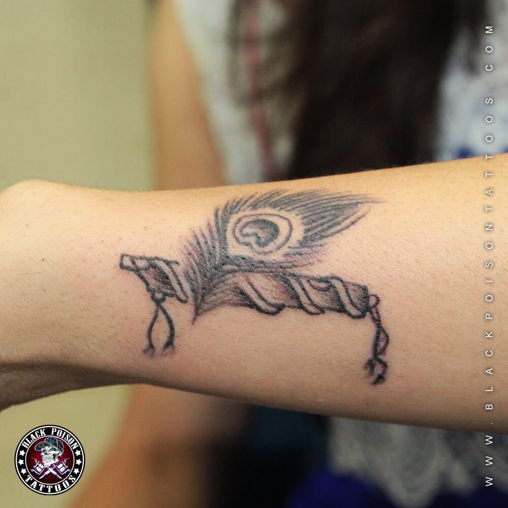 40++ Amazing Black feather with birds tattoo image ideas