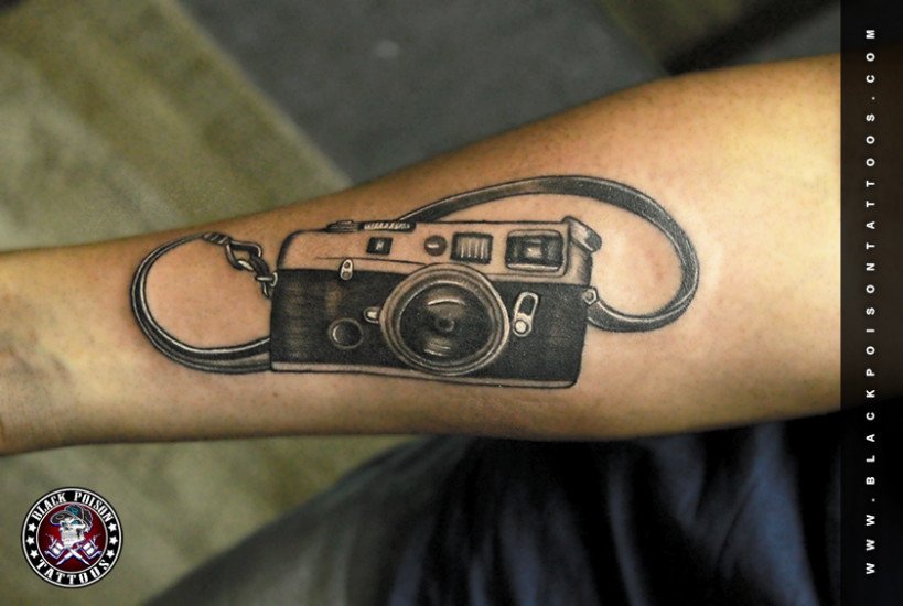vintage camera tattoo black poison tattoo studio vintage camera tattoo black poison tattoo studio