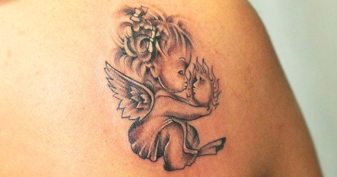 Baby Angel Tattoo