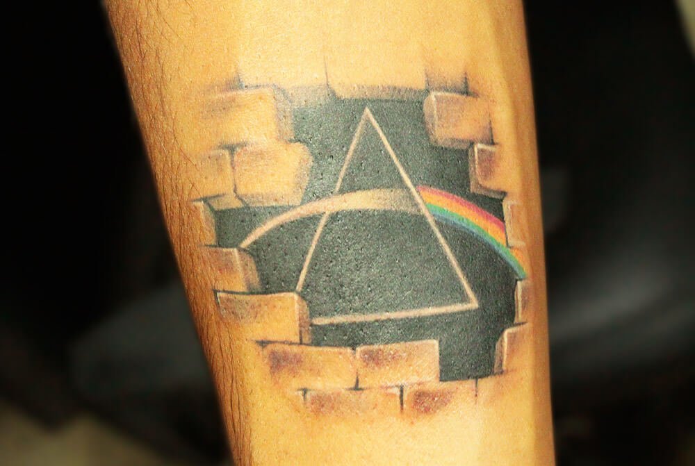 Pink Floyd Tattoo Black Poison Tattoo Studio