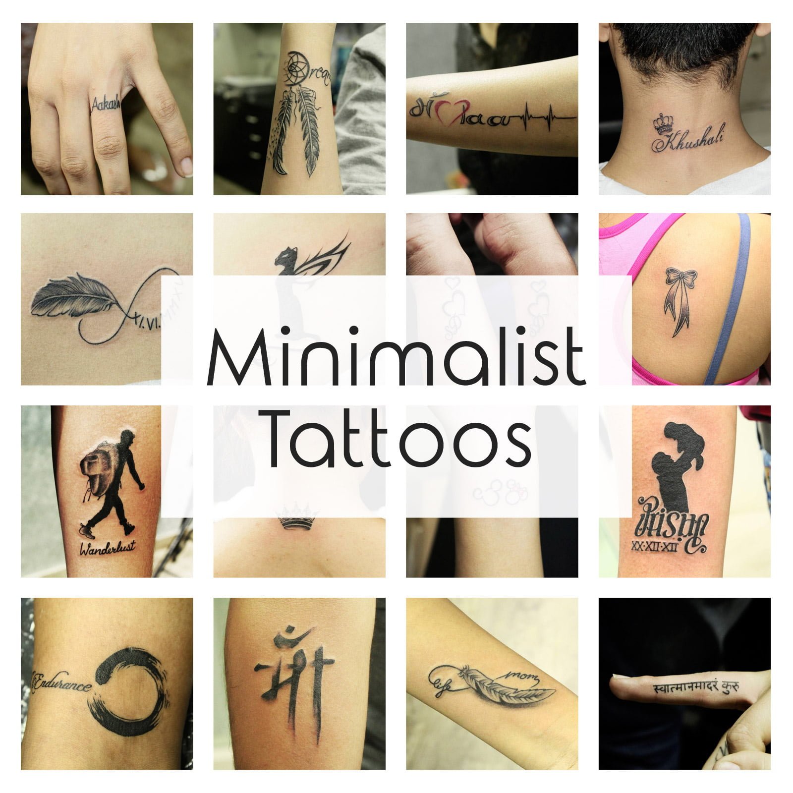 Minimalist Tattoo Ideas & Designs That Prove Subtle Things Can Be The Most Beautiful Black