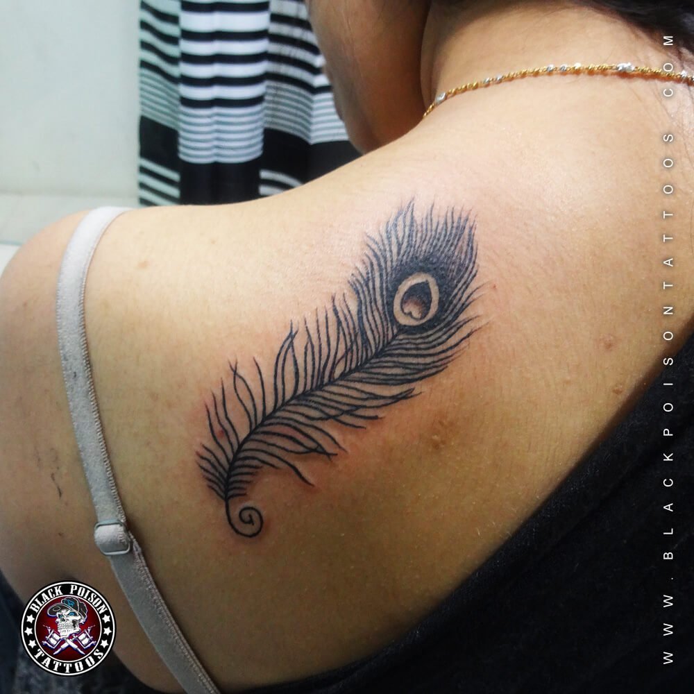 Feather Tattoos and its Designs Ideas Images and Meanings - Black Poison Tattoos