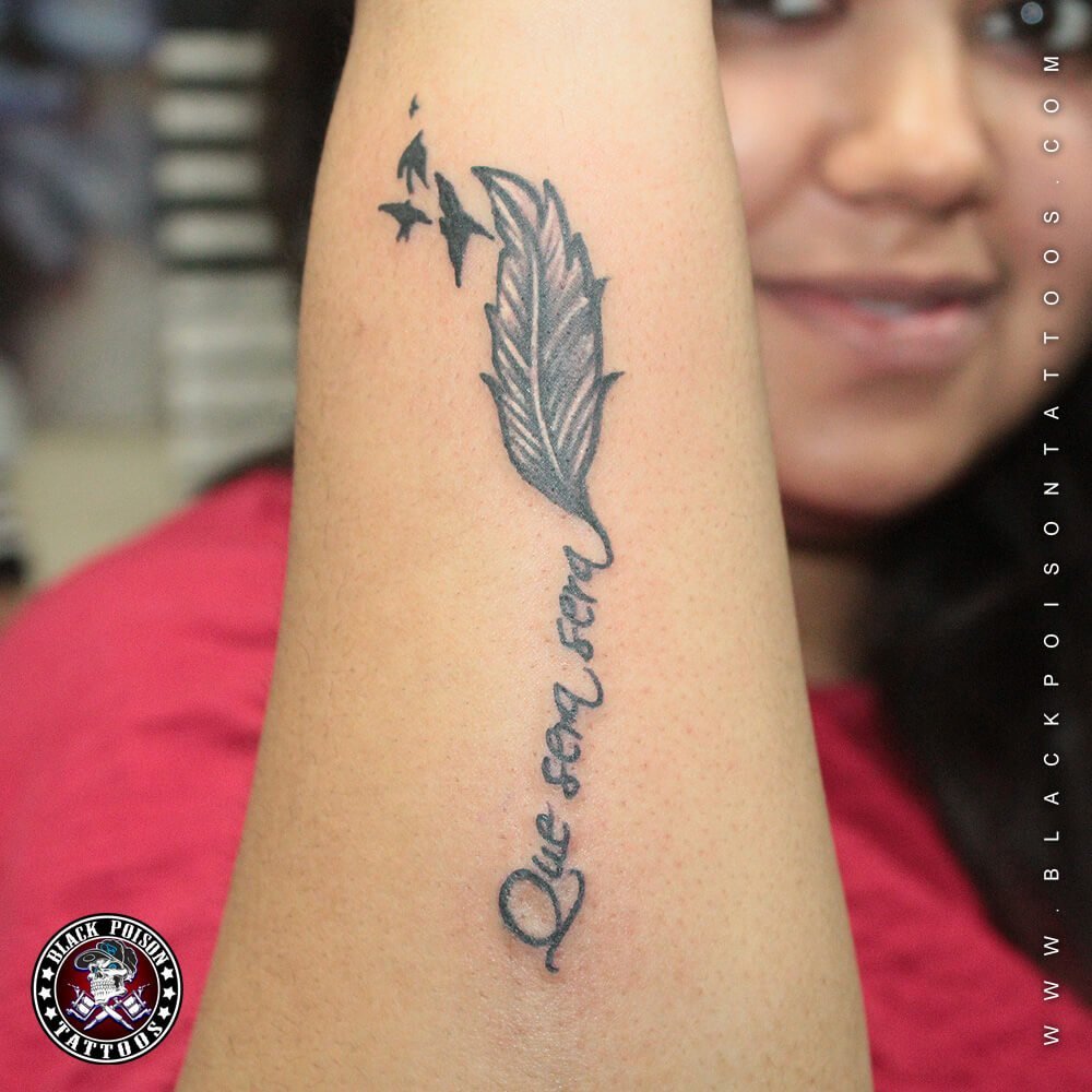 Feather Tattoos and its Designs Ideas Images and Meanings - Black ...