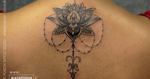 Lotus with Mandala Tattoo