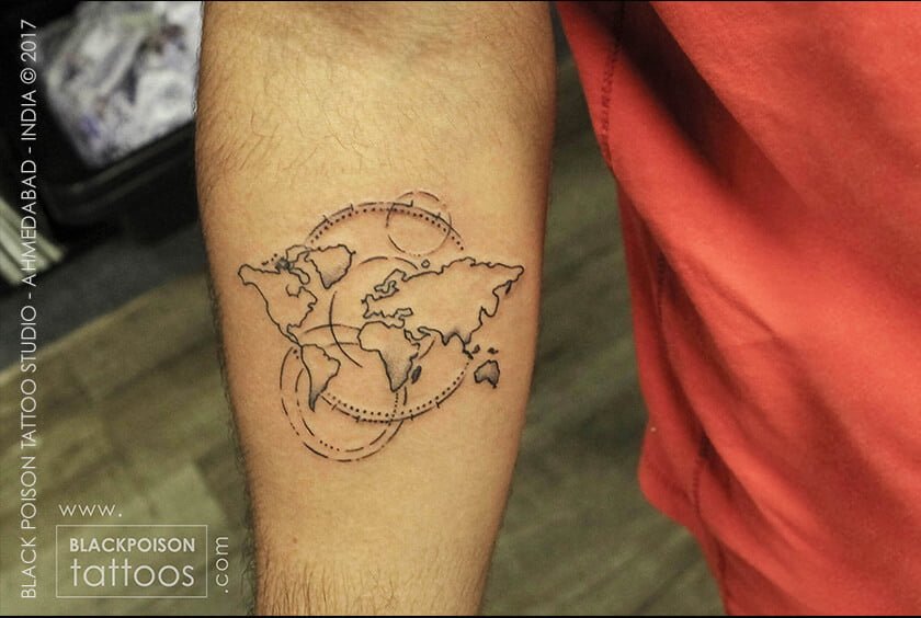 Map Tattoo